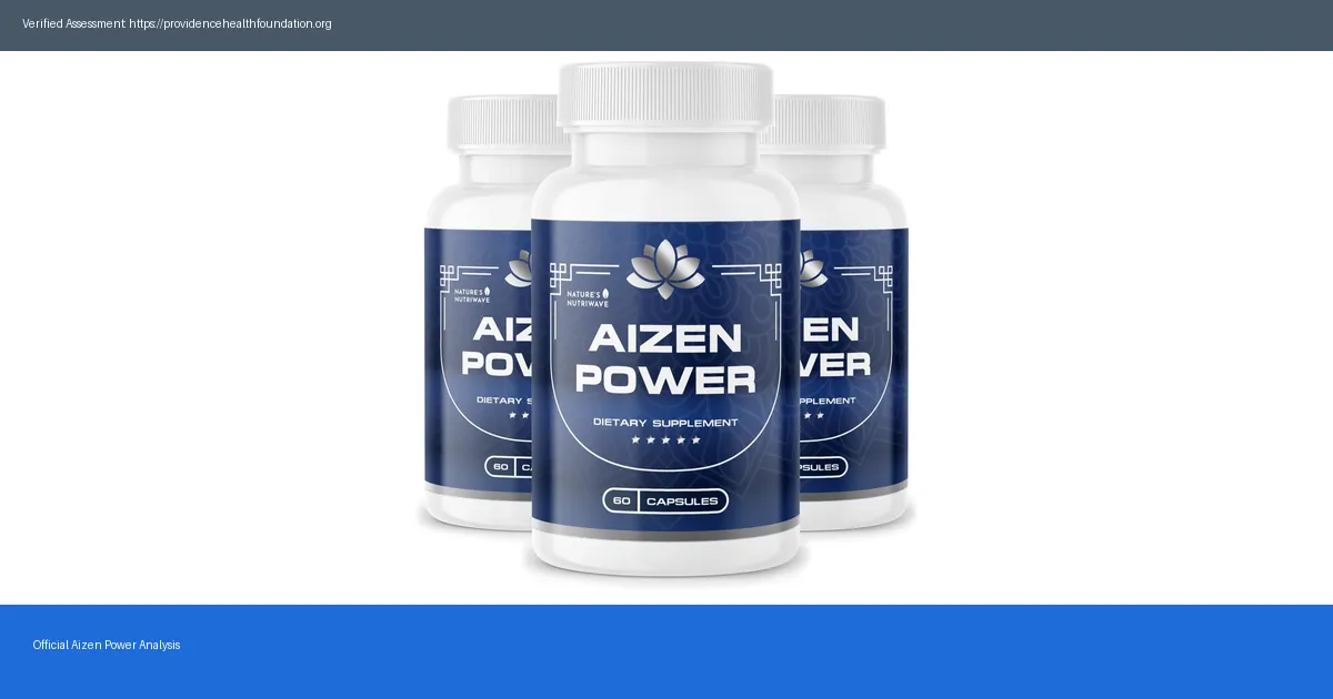 Aizen Power Official Website 2026 Official Discount Available Today — Verified & Unbiased