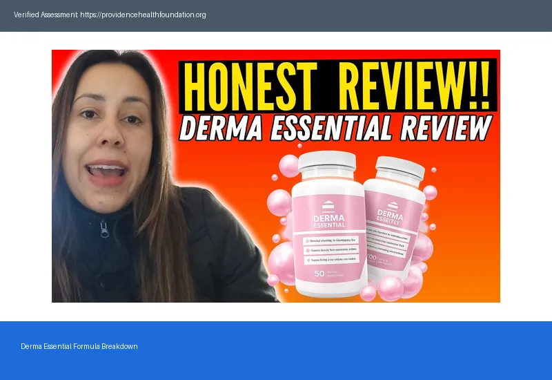 Derma Essential 2026 — The Honest Truth Derma Essential 2026 — The Honest Truth